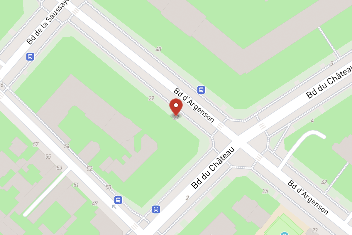 Plan de situation — 27 Boulevard Argenson