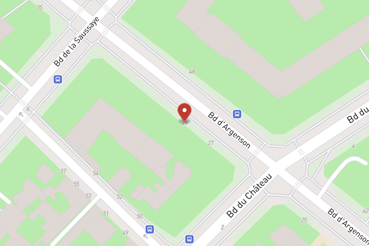 Plan de situation — 29 Boulevard Argenson