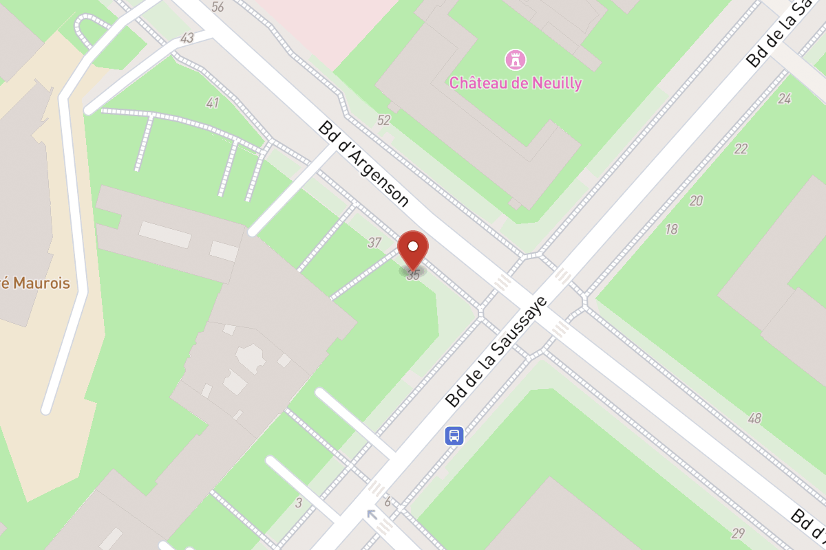 Plan de situation — 35 Boulevard Argenson