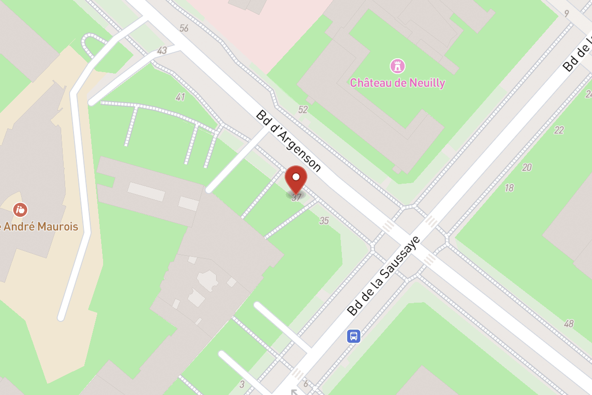 Plan de situation — 37 Boulevard Argenson