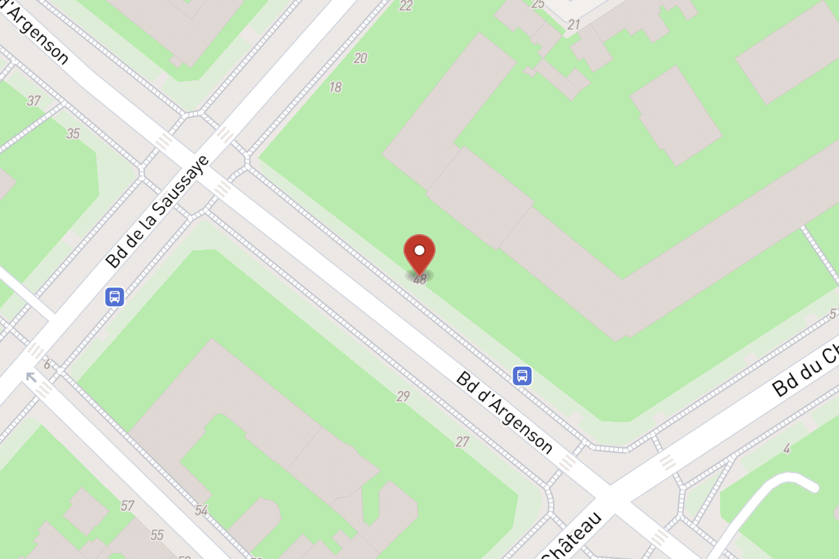 Plan de situation — 48 Boulevard Argenson