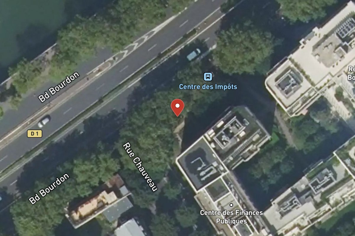 Vue satellite — 72TER Boulevard Bourdon