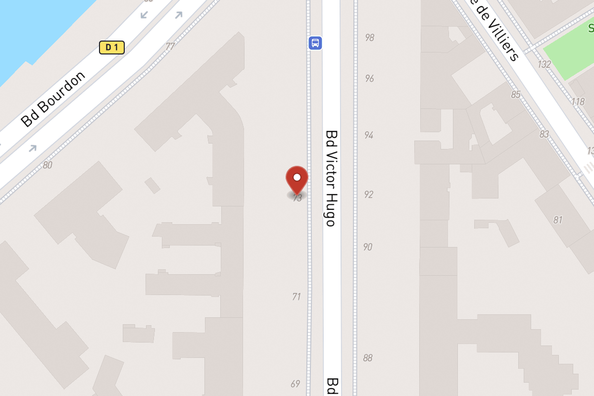 Plan de situation — 73 Boulevard Bourdon
