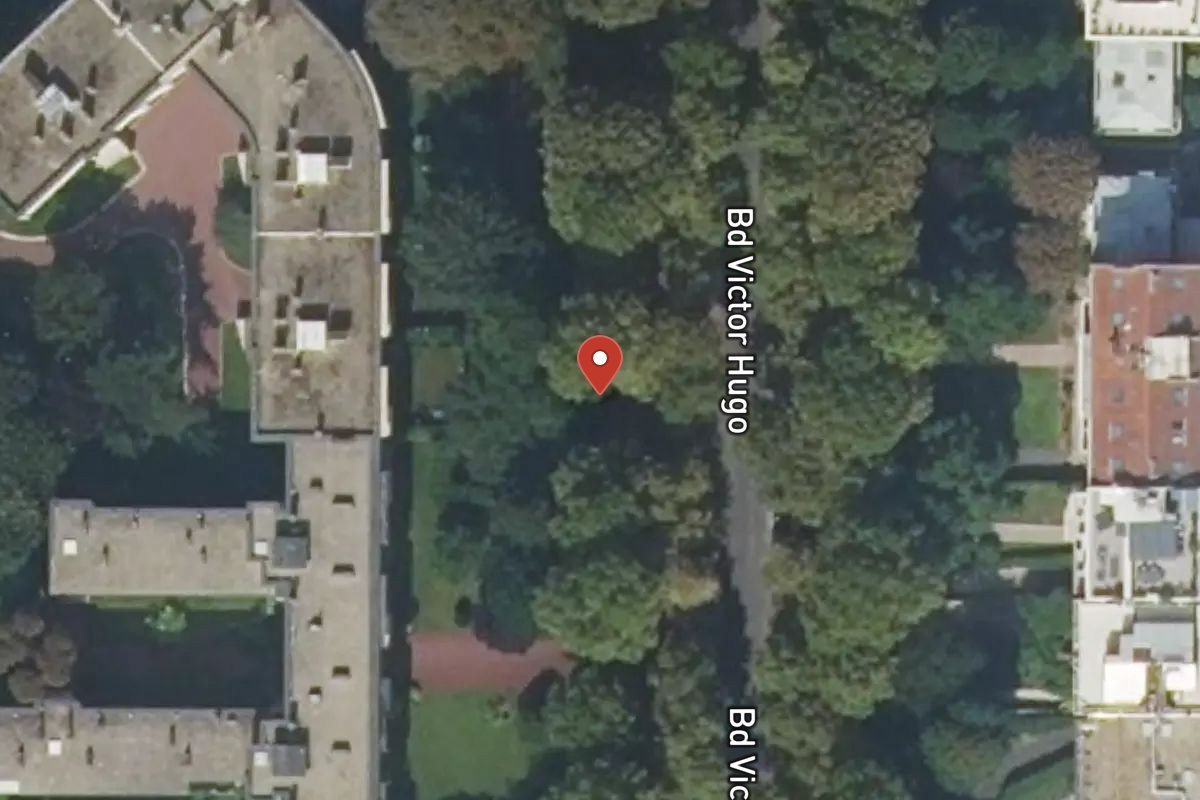 Vue satellite — 73 Boulevard Bourdon