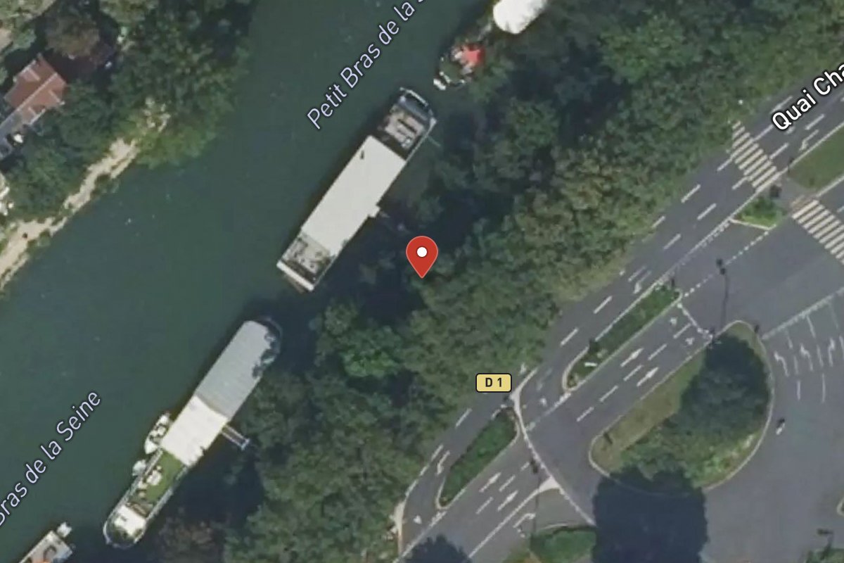 Vue satellite — 83 Boulevard Bourdon