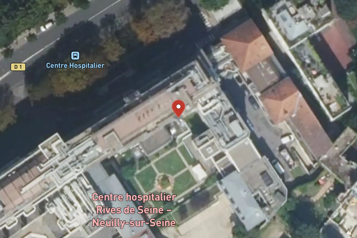Vue satellite — 10 Boulevard de la Saussaye