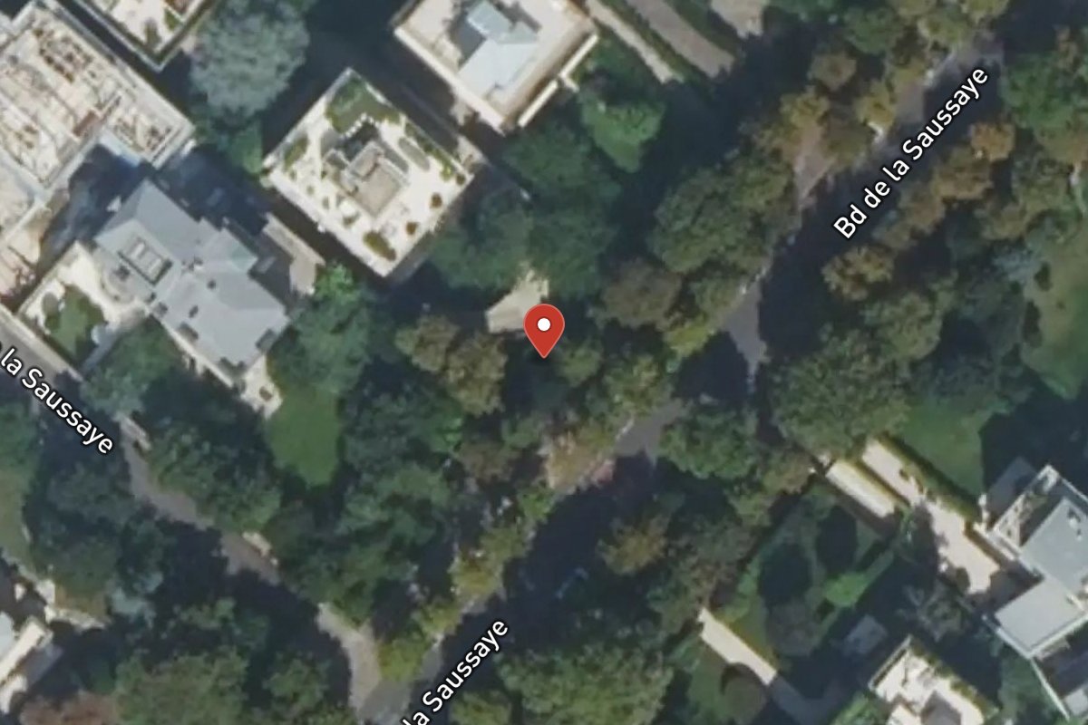 Vue satellite — 11 Boulevard de la Saussaye
