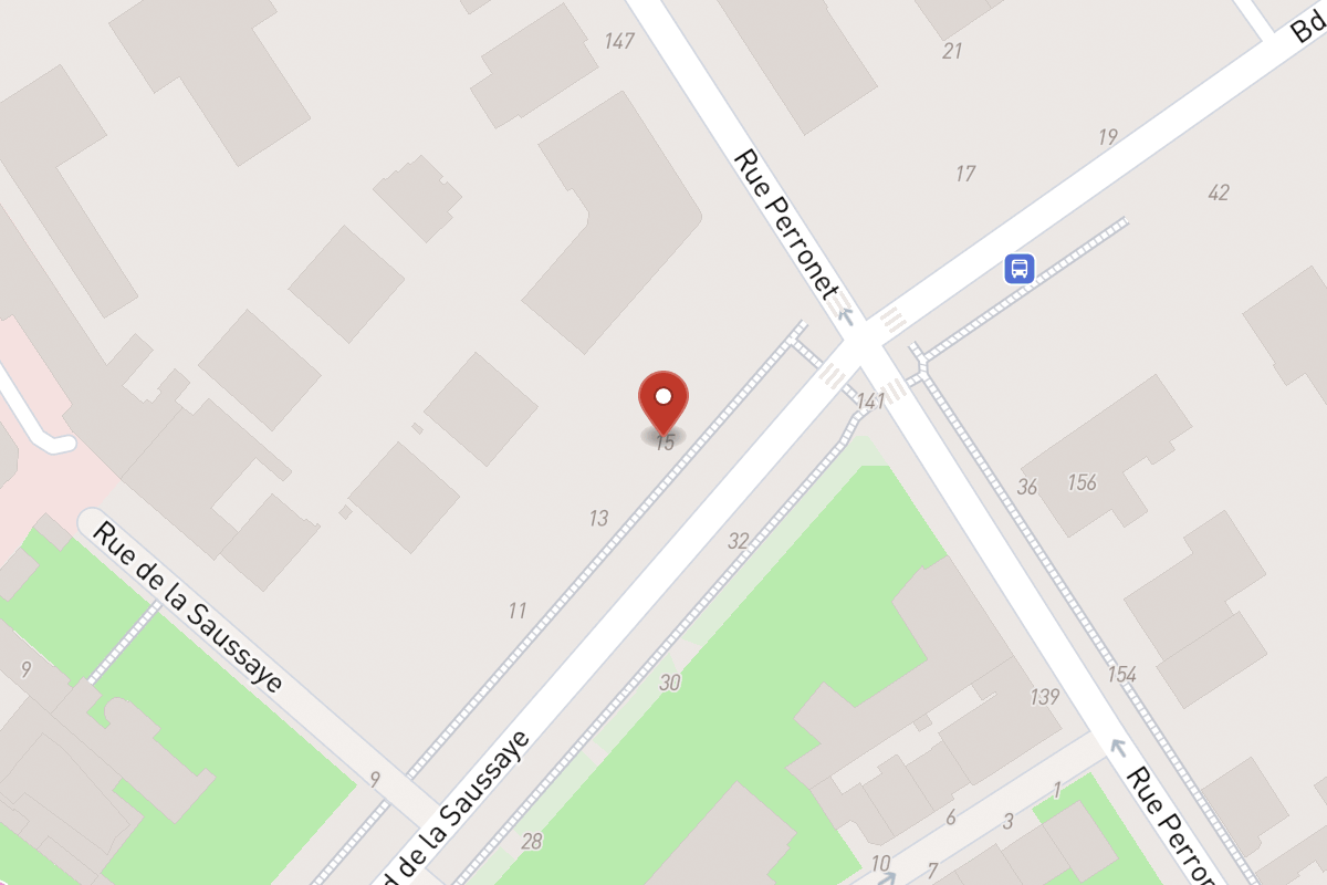 Plan de situation — 15 Boulevard de la Saussaye