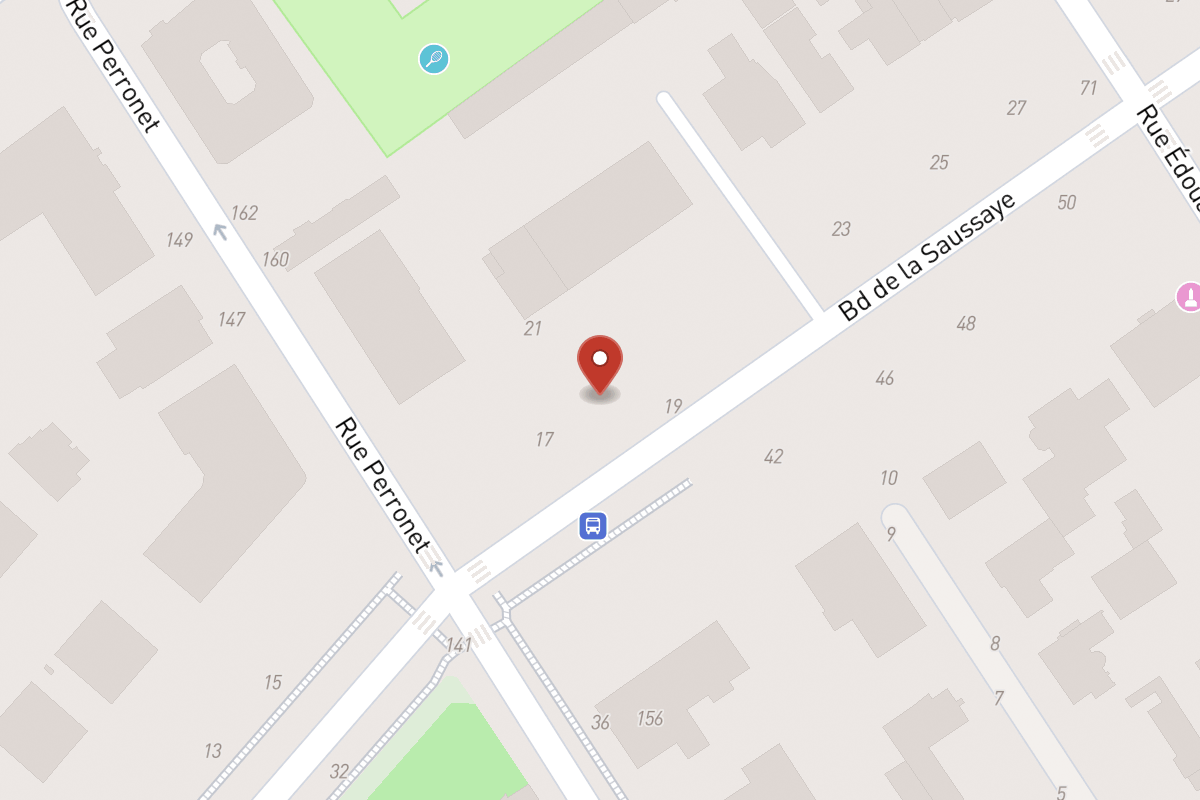 Plan de situation — 17BIS Boulevard de la Saussaye