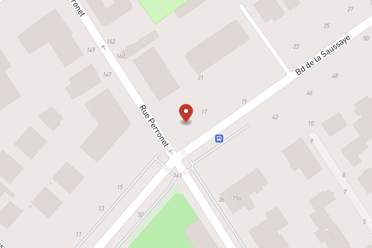Plan de situation — 17 Boulevard de la Saussaye