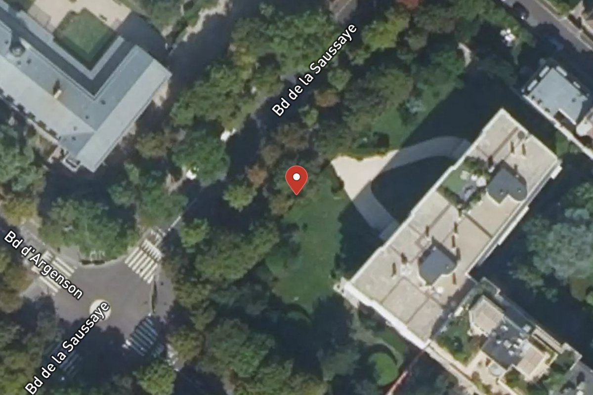 Vue satellite — 18 Boulevard de la Saussaye