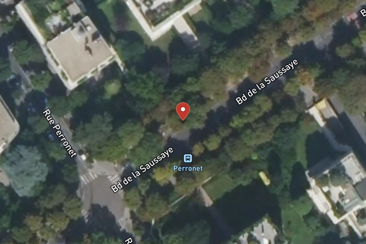 Vue satellite — 19BIS Boulevard de la Saussaye