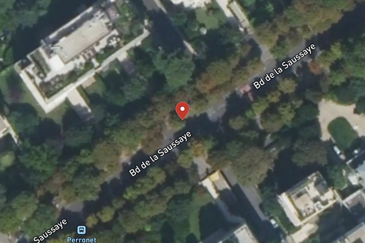 Vue satellite — 19 Boulevard de la Saussaye