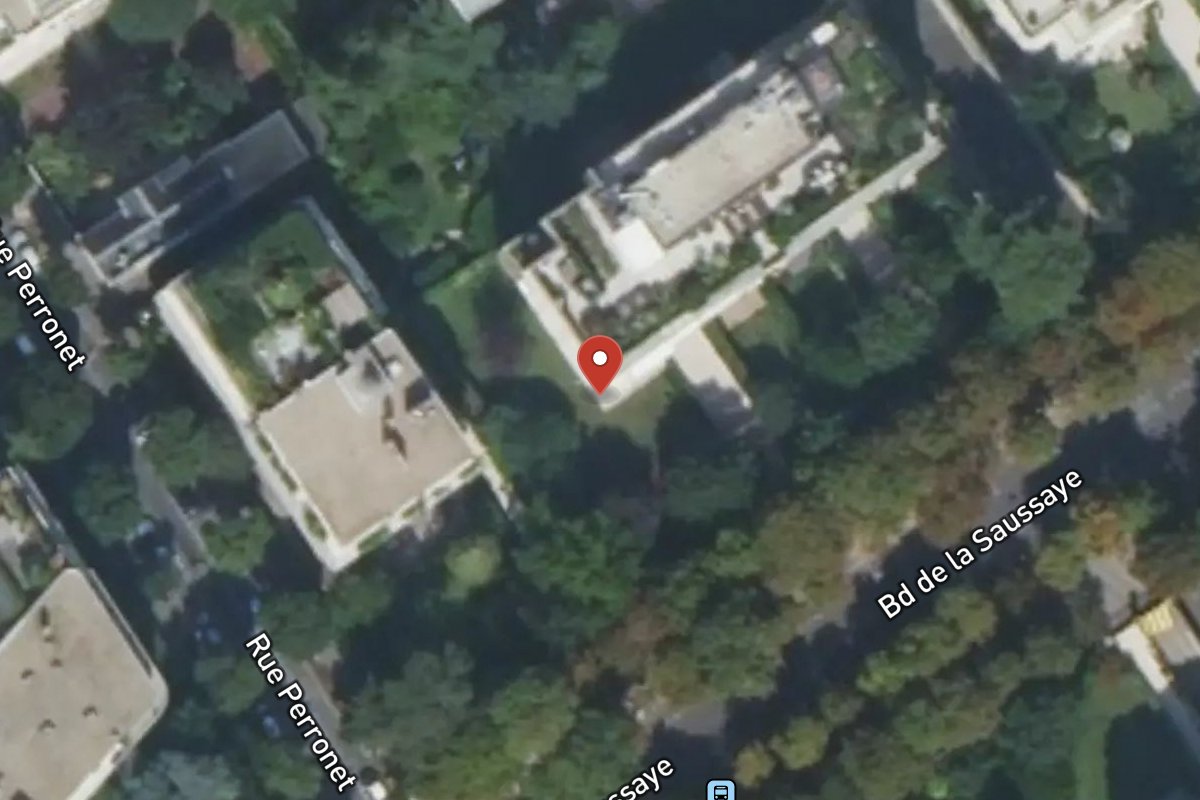 Vue satellite — 21 Boulevard de la Saussaye