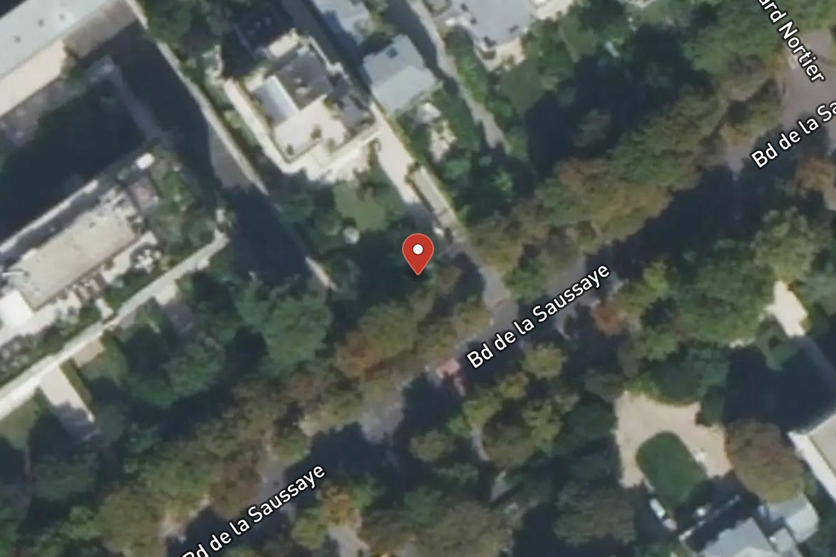 Vue satellite — 23 Boulevard de la Saussaye