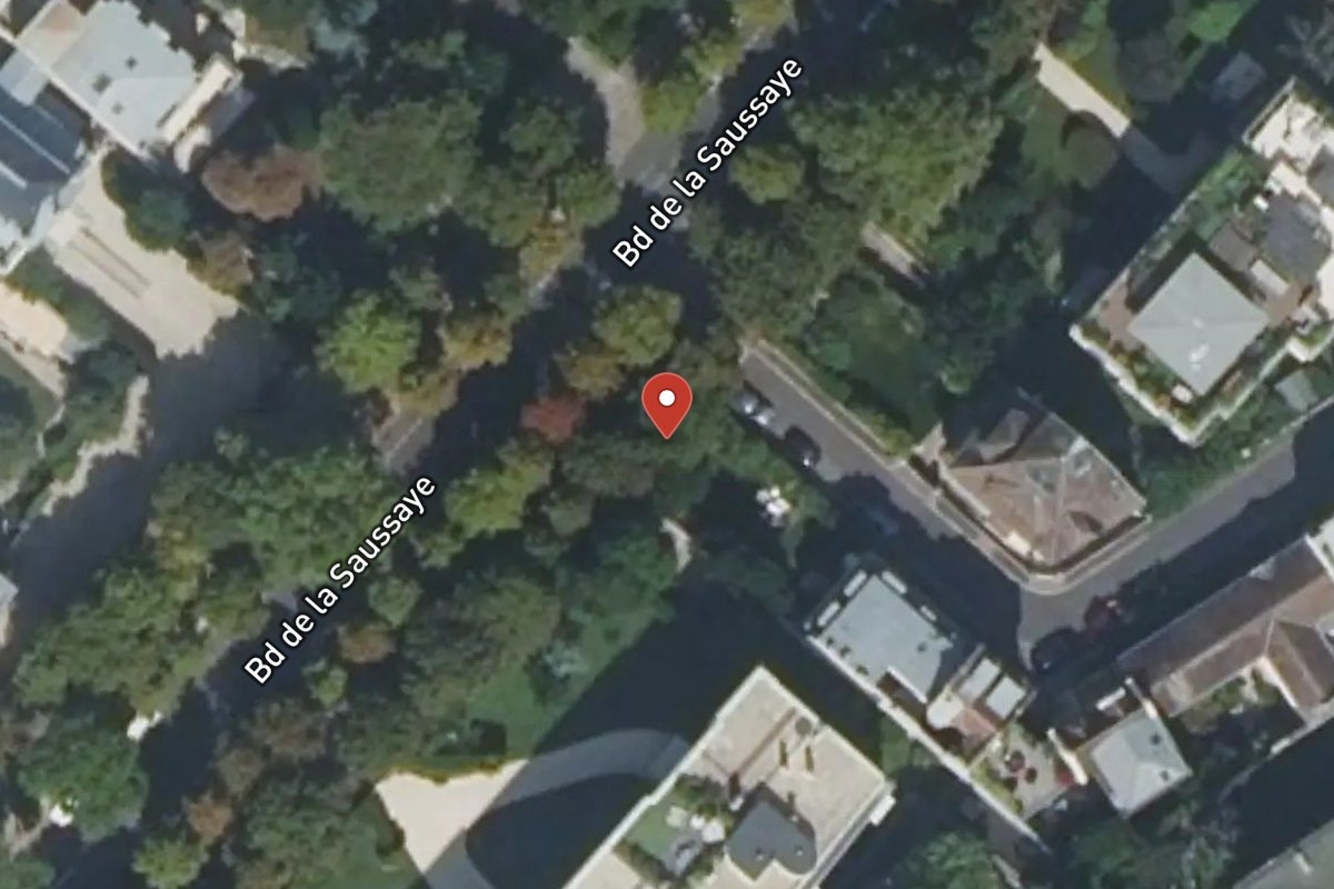 Vue satellite — 24 Boulevard de la Saussaye