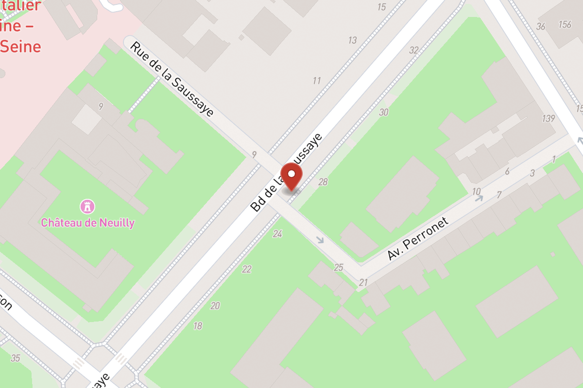 Plan de situation — 26 Boulevard de la Saussaye