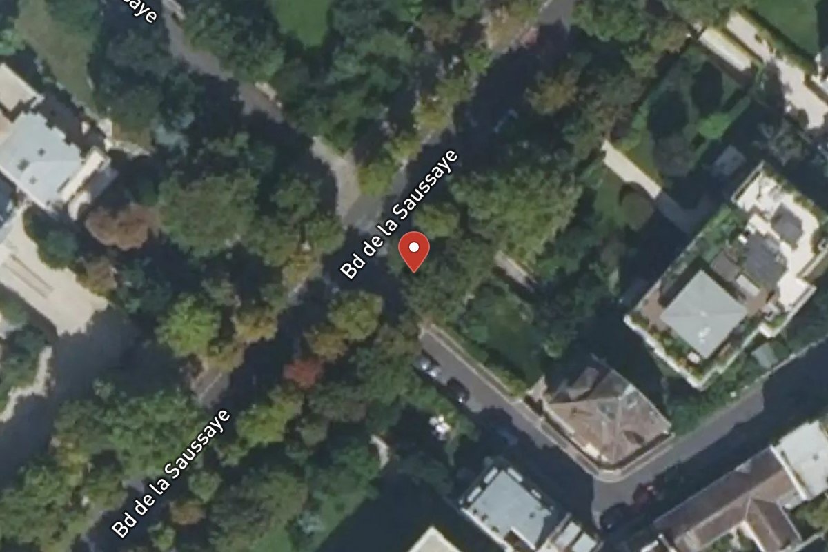 Vue satellite — 26 Boulevard de la Saussaye