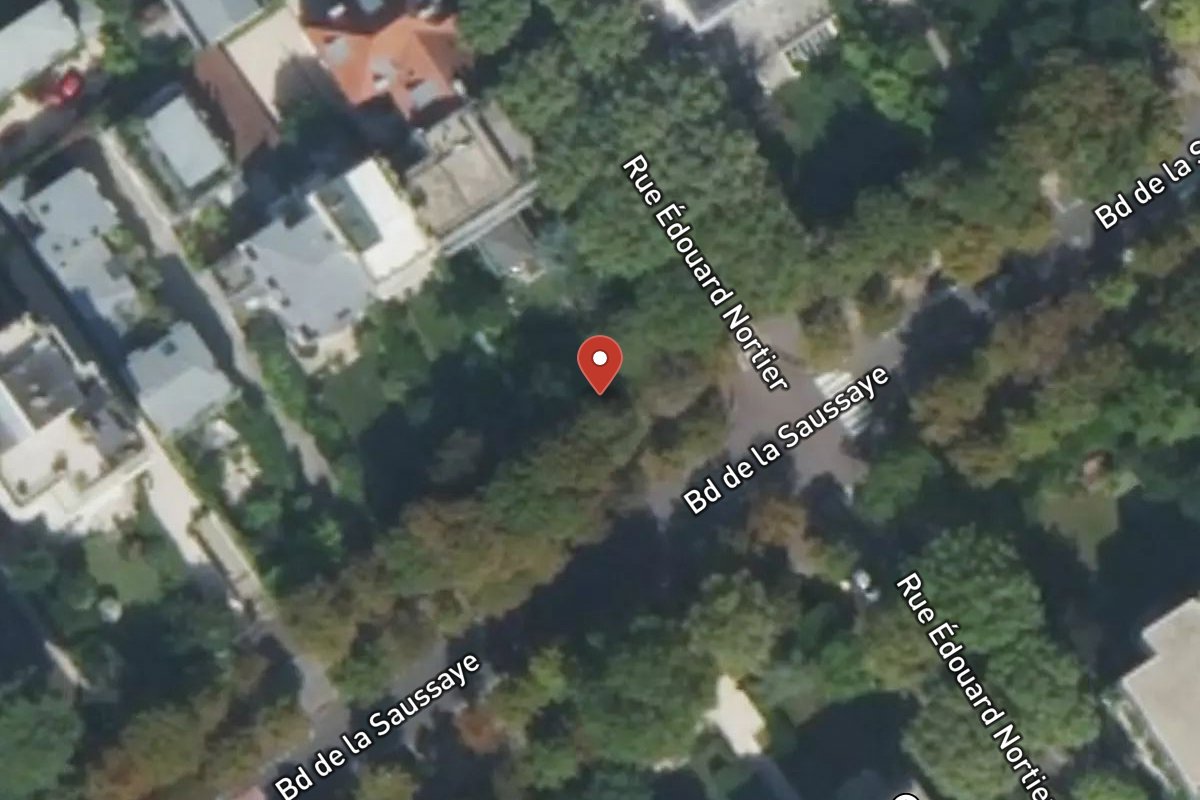 Vue satellite — 27BIS Boulevard de la Saussaye