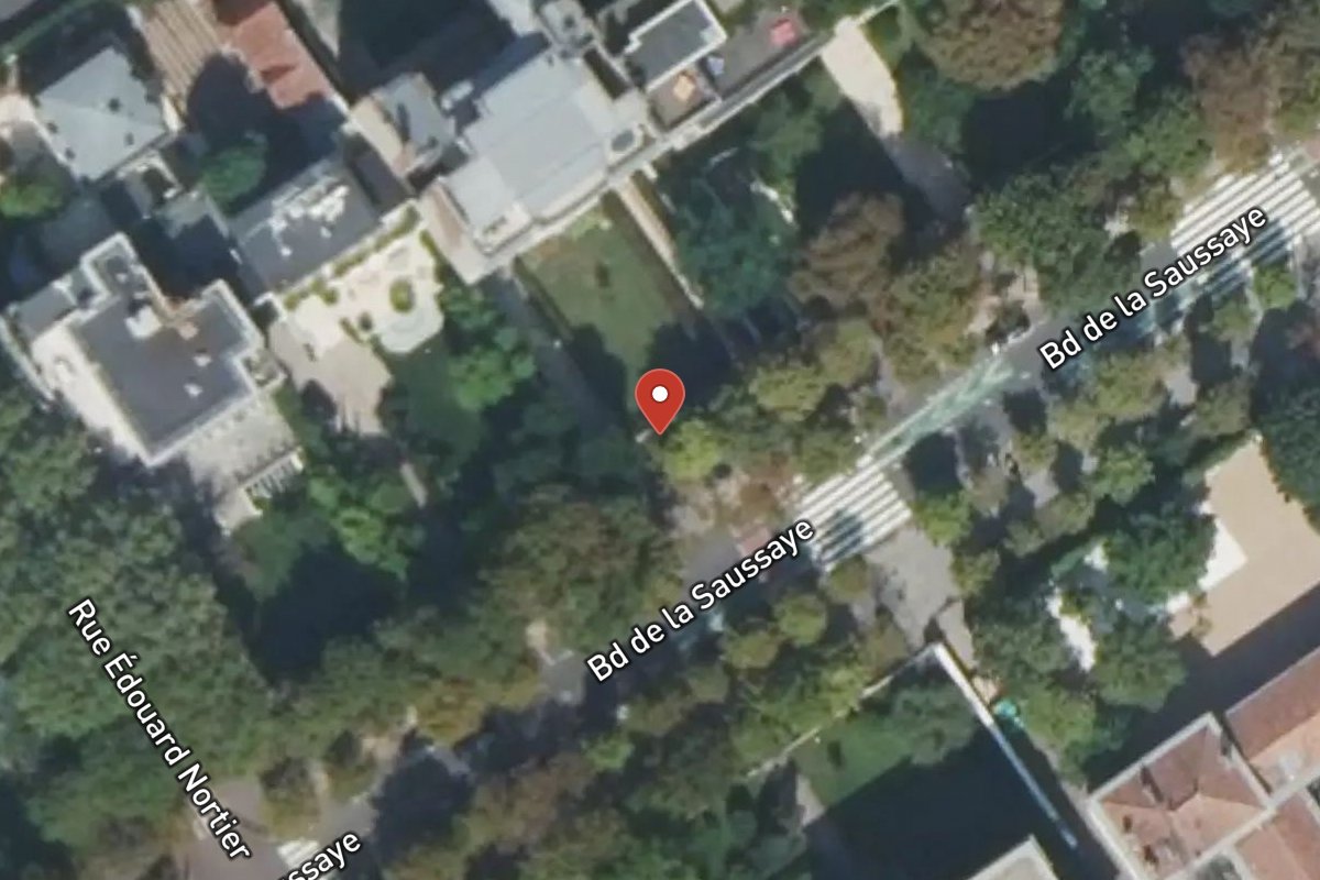 Vue satellite — 31BIS Boulevard de la Saussaye