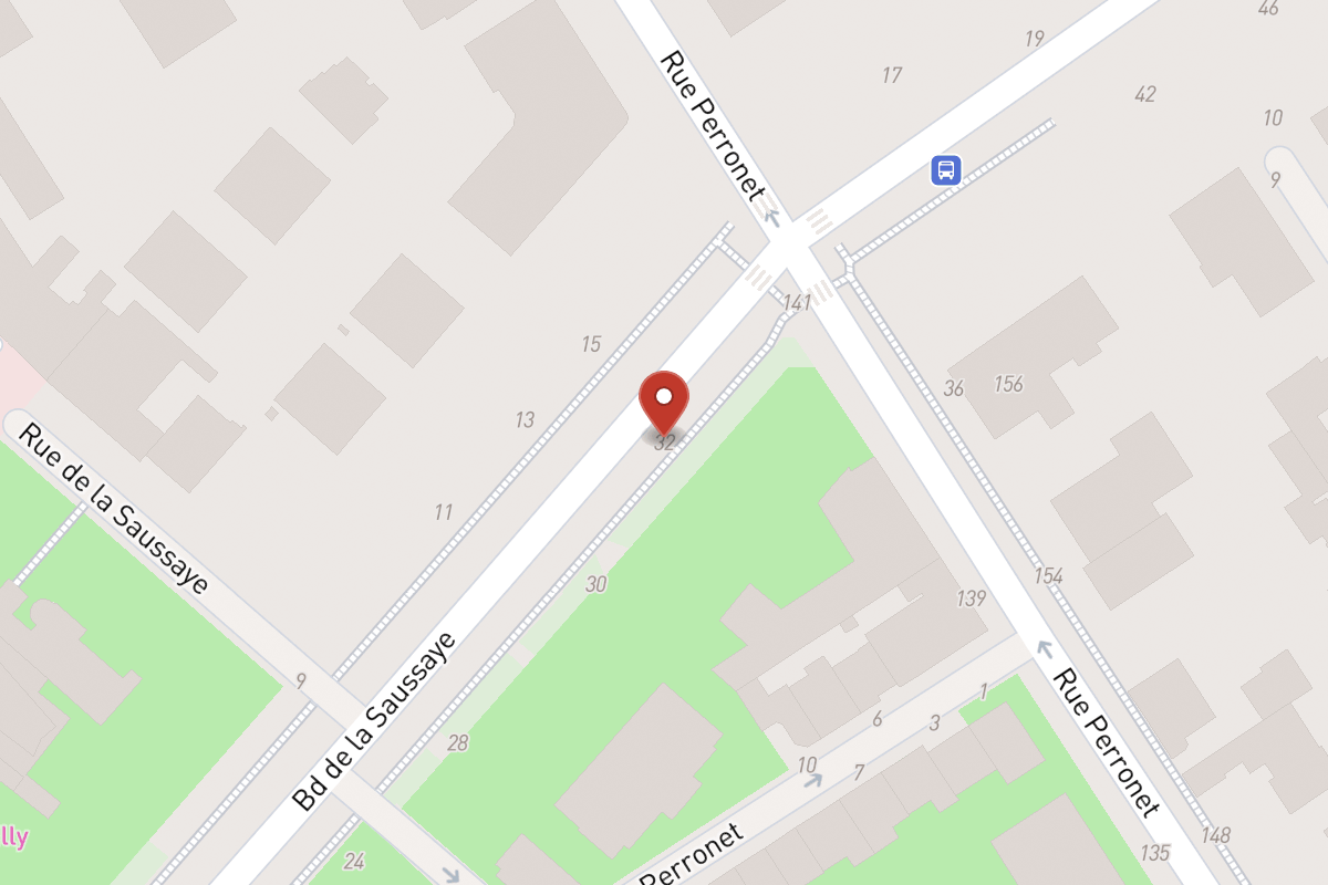 Plan de situation — 32 Boulevard de la Saussaye