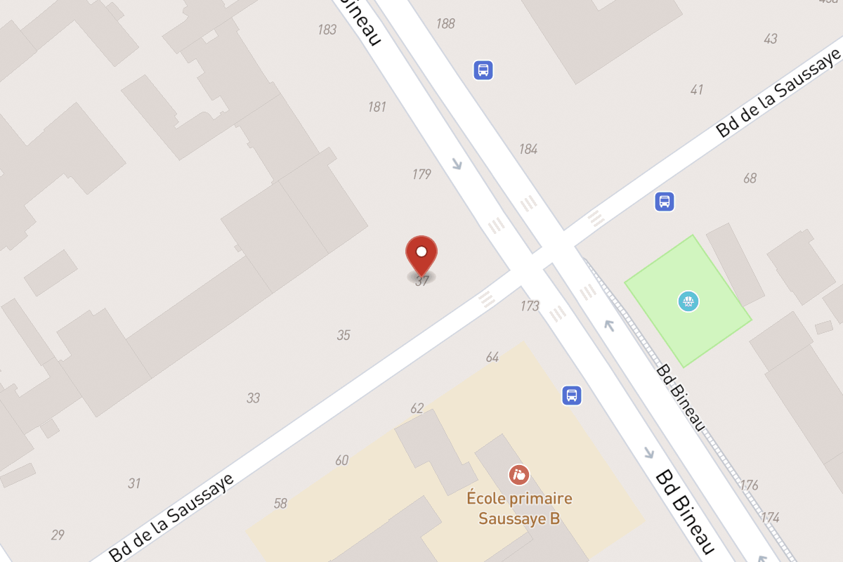 Plan de situation — 37 Boulevard de la Saussaye