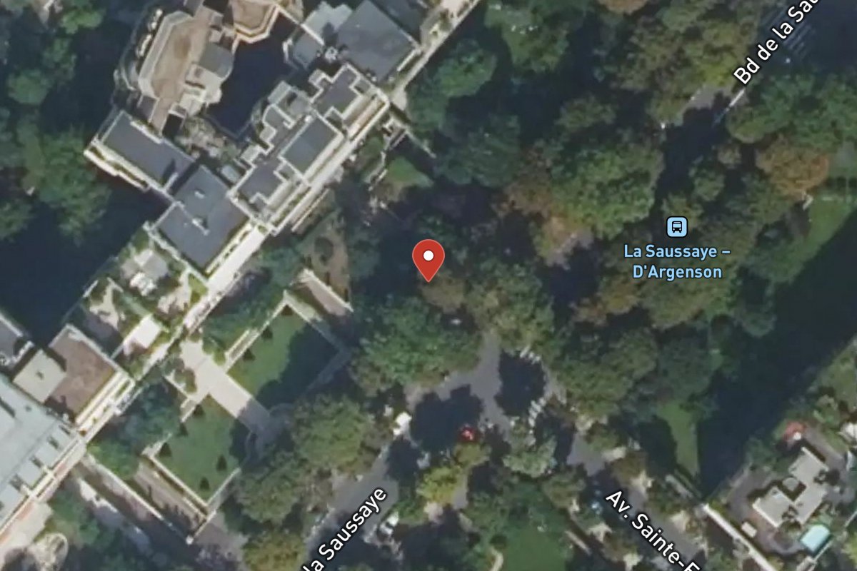 Vue satellite — 3BIS Boulevard de la Saussaye