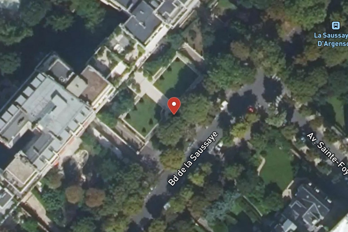 Vue satellite — 3 Boulevard de la Saussaye