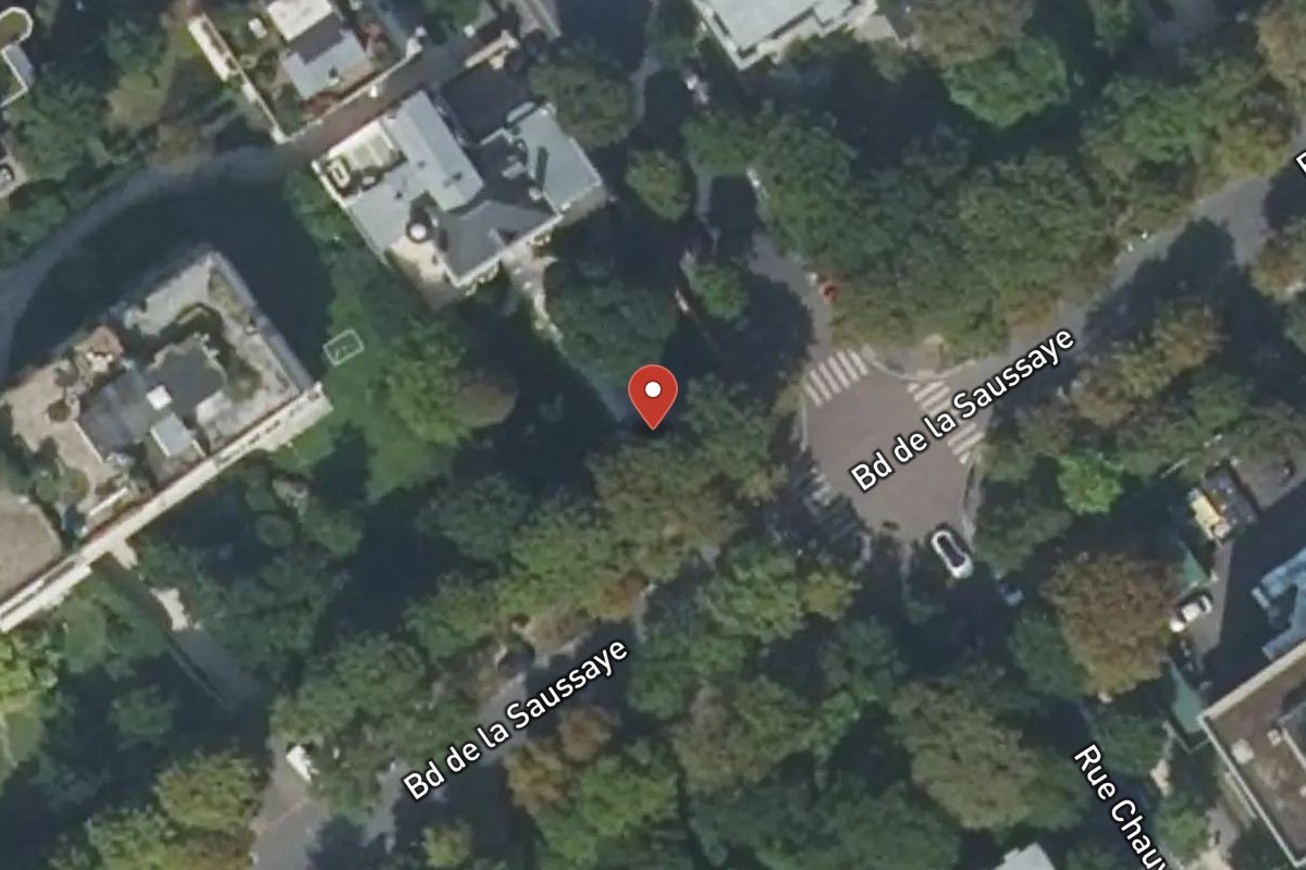 Vue satellite — 49 Boulevard de la Saussaye