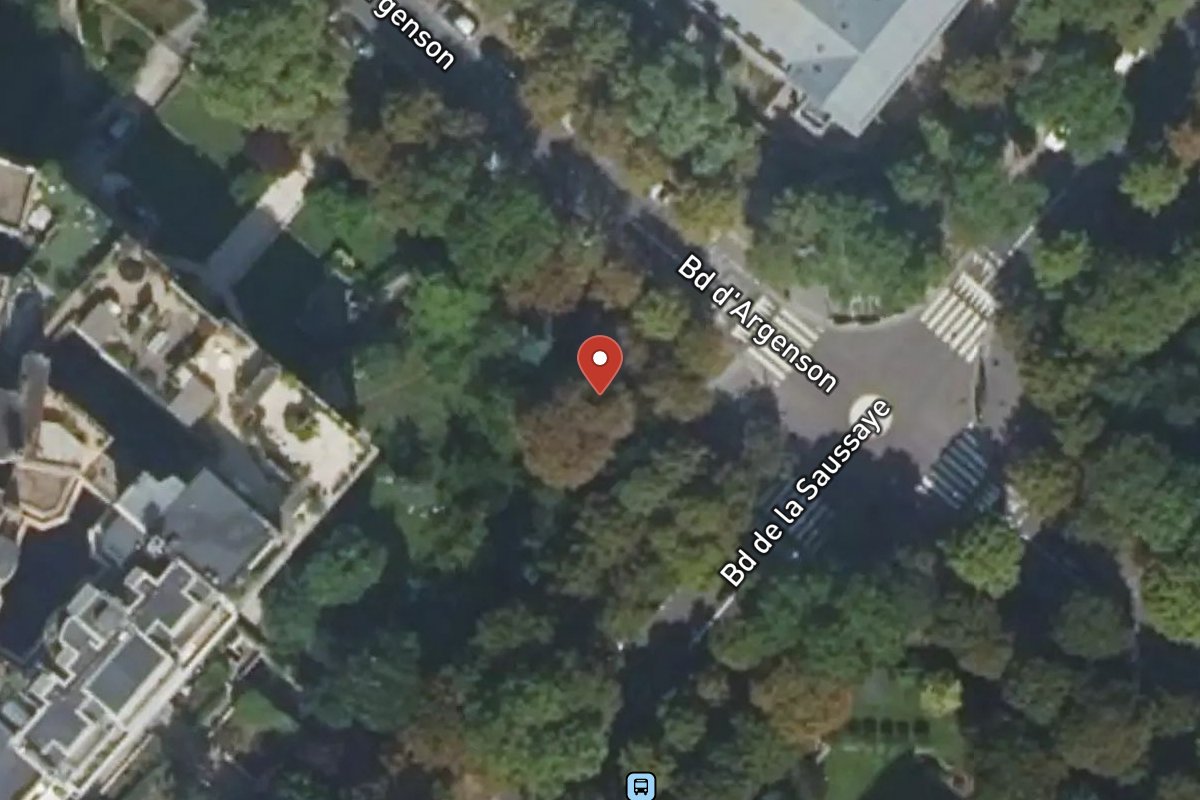 Vue satellite — 4 Boulevard de la Saussaye