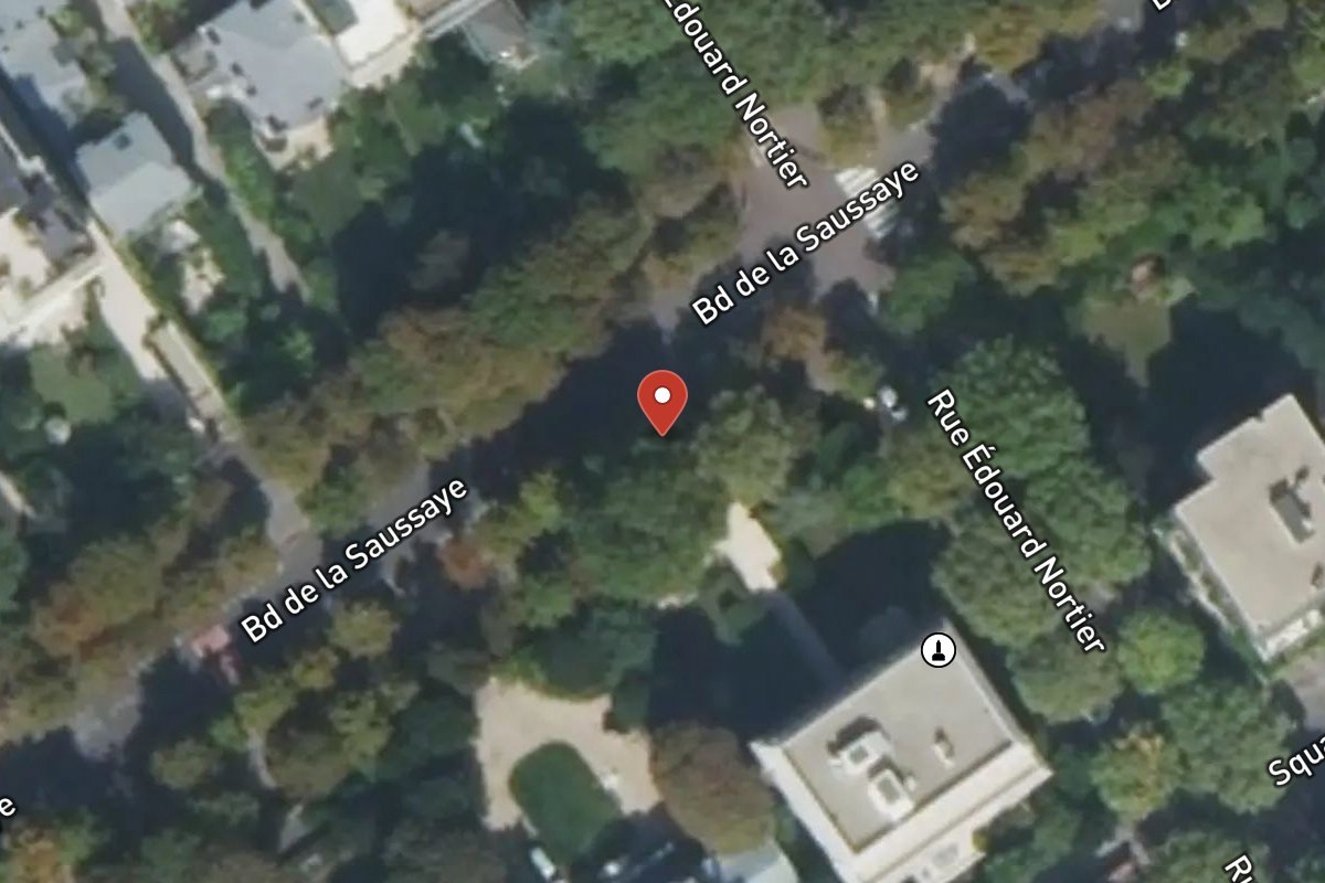 Vue satellite — 50 Boulevard de la Saussaye
