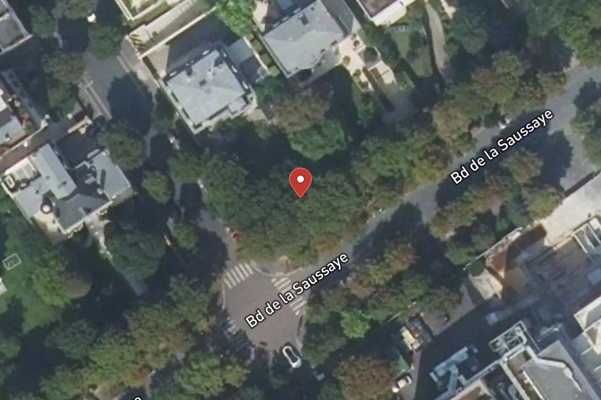 Vue satellite — 51 Boulevard de la Saussaye