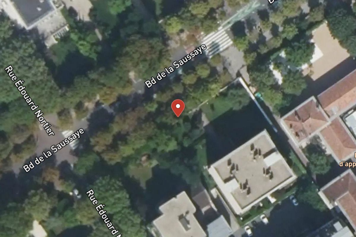 Vue satellite — 54 Boulevard de la Saussaye