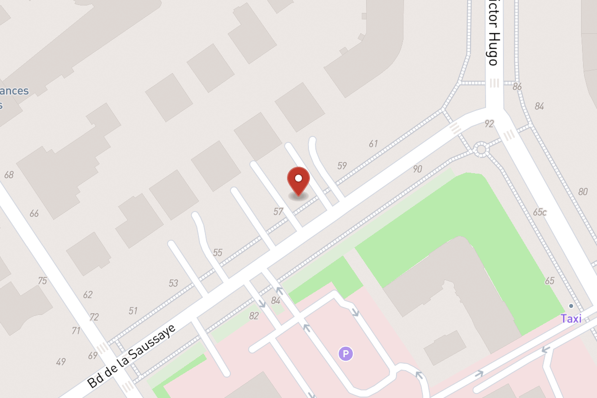 Plan de situation — 57BIS Boulevard de la Saussaye