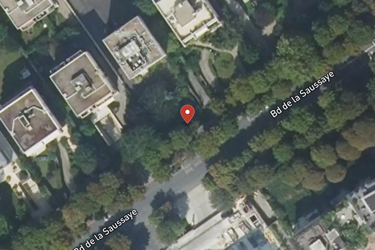 Vue satellite — 57BIS Boulevard de la Saussaye