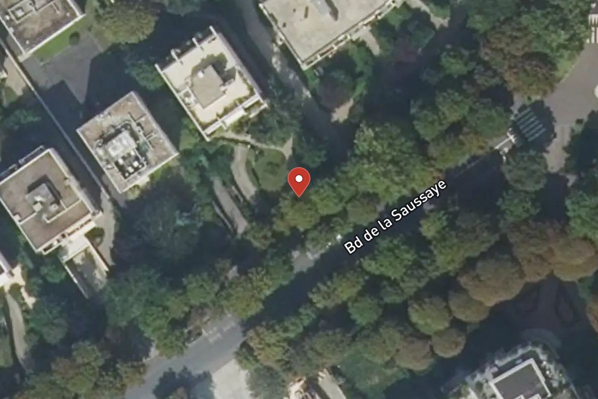 Vue satellite — 59 Boulevard de la Saussaye