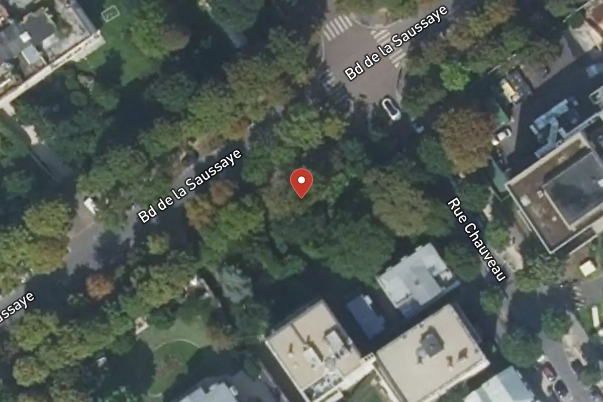 Vue satellite — 76 Boulevard de la Saussaye