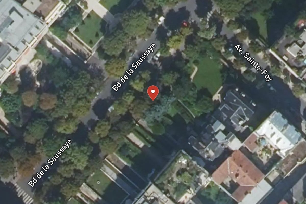 Vue satellite — 8 Boulevard de la Saussaye