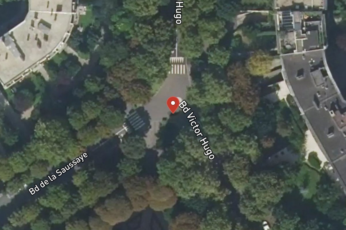 Vue satellite — 92 Boulevard de la Saussaye