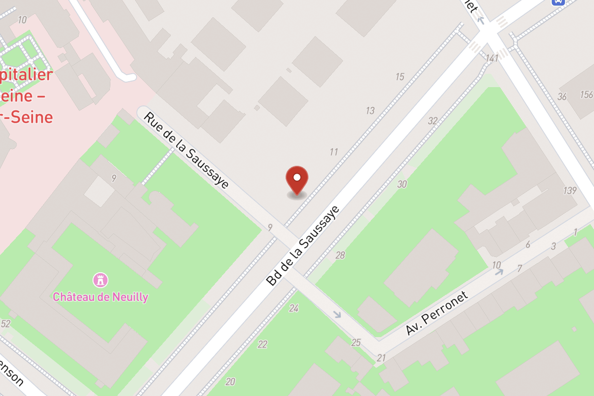 Plan de situation — 9BIS Boulevard de la Saussaye