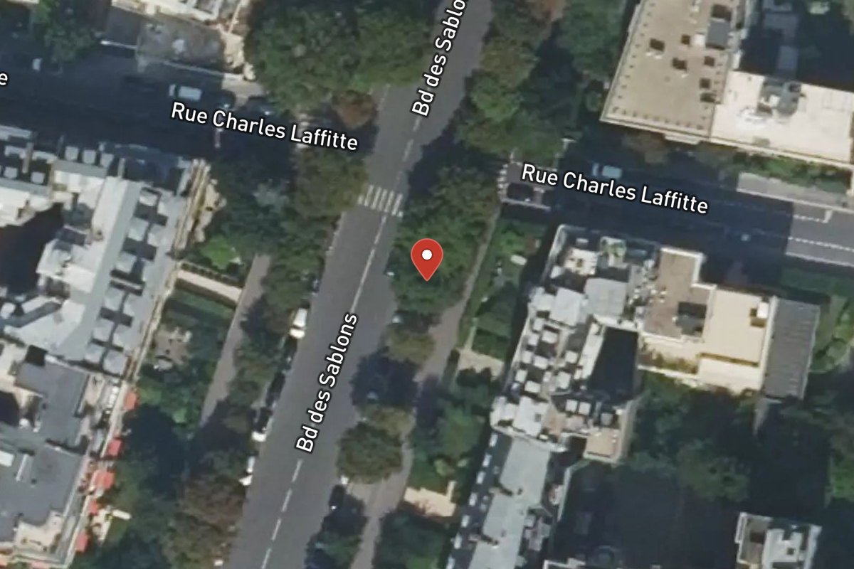 Vue satellite — 4 Boulevard des Sablons