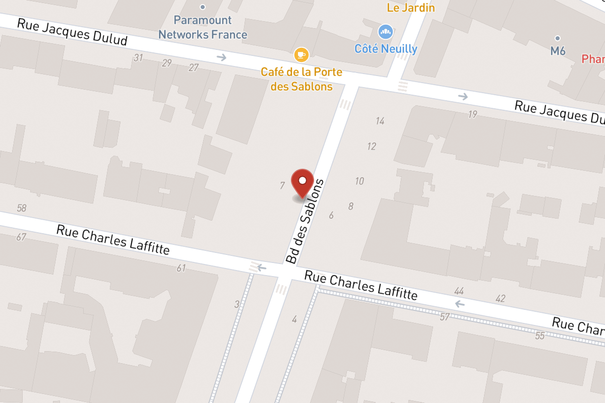 Plan de situation — 5BIS Boulevard des Sablons