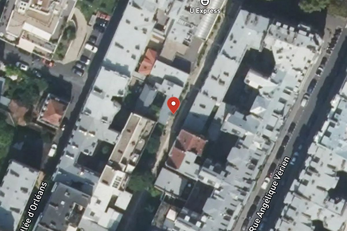 Vue satellite — 6BIS Boulevard des Sablons