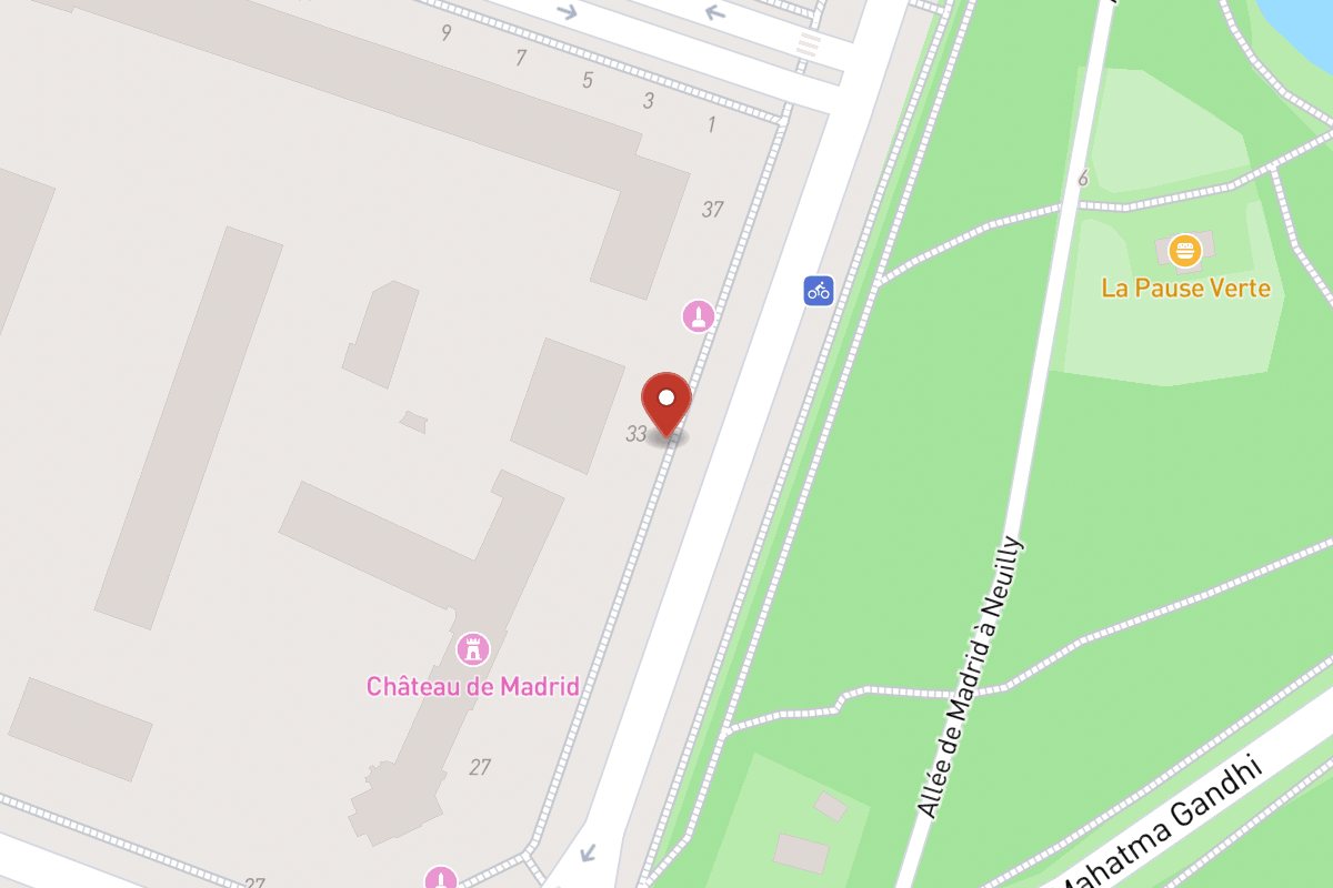 Plan de situation — 33 Boulevard du Commandant Charcot