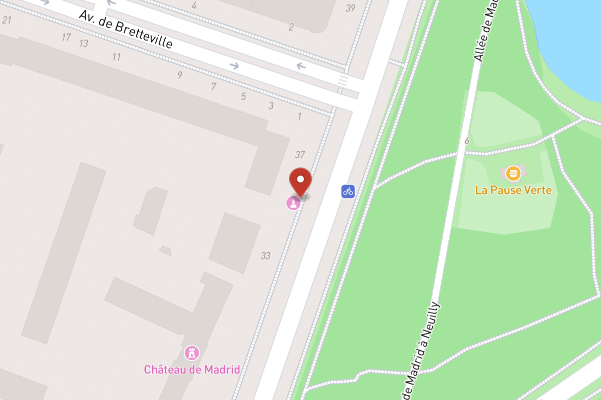 Plan de situation — 35 Boulevard du Commandant Charcot