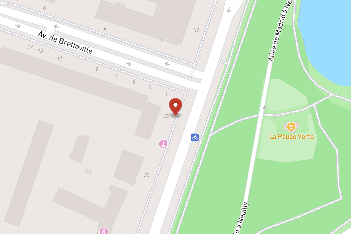 Plan de situation — 37 Boulevard du Commandant Charcot