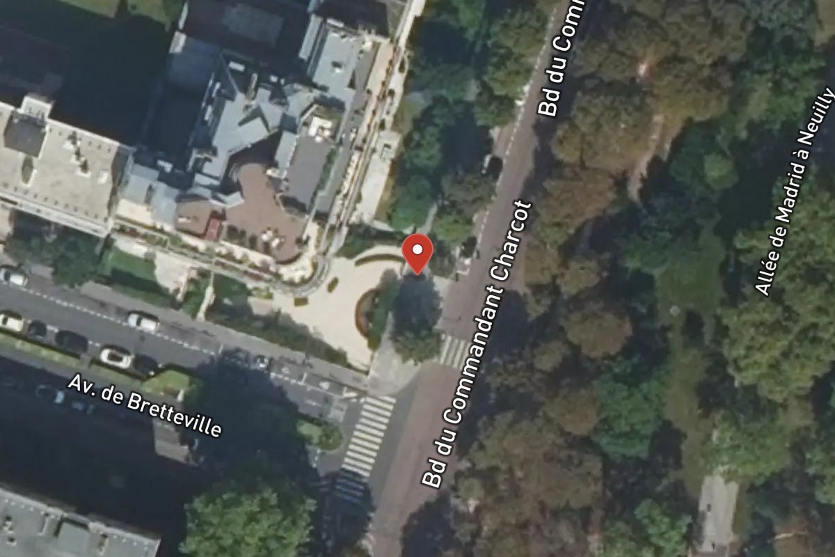 Vue satellite — 39 Boulevard du Commandant Charcot