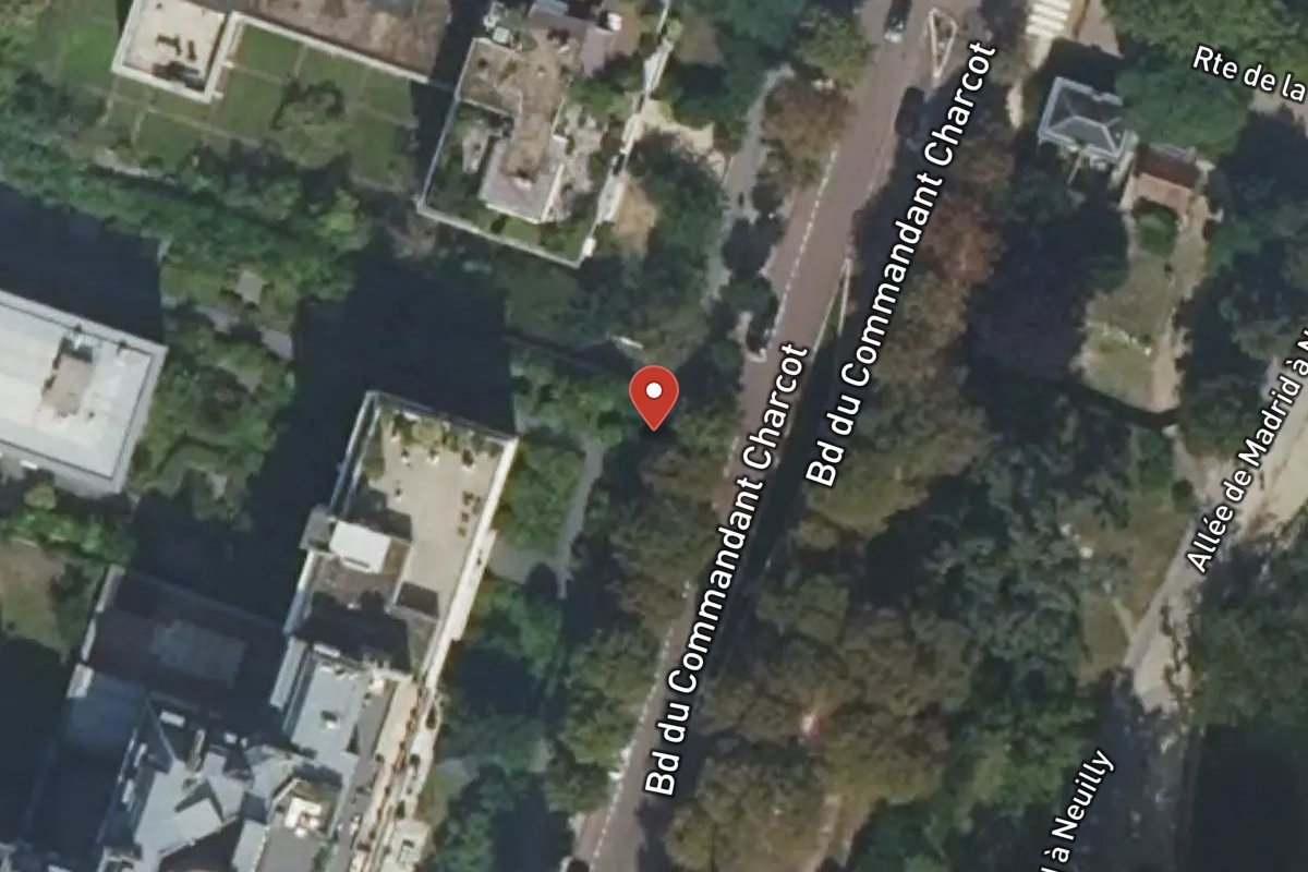 Vue satellite — 41 Boulevard du Commandant Charcot