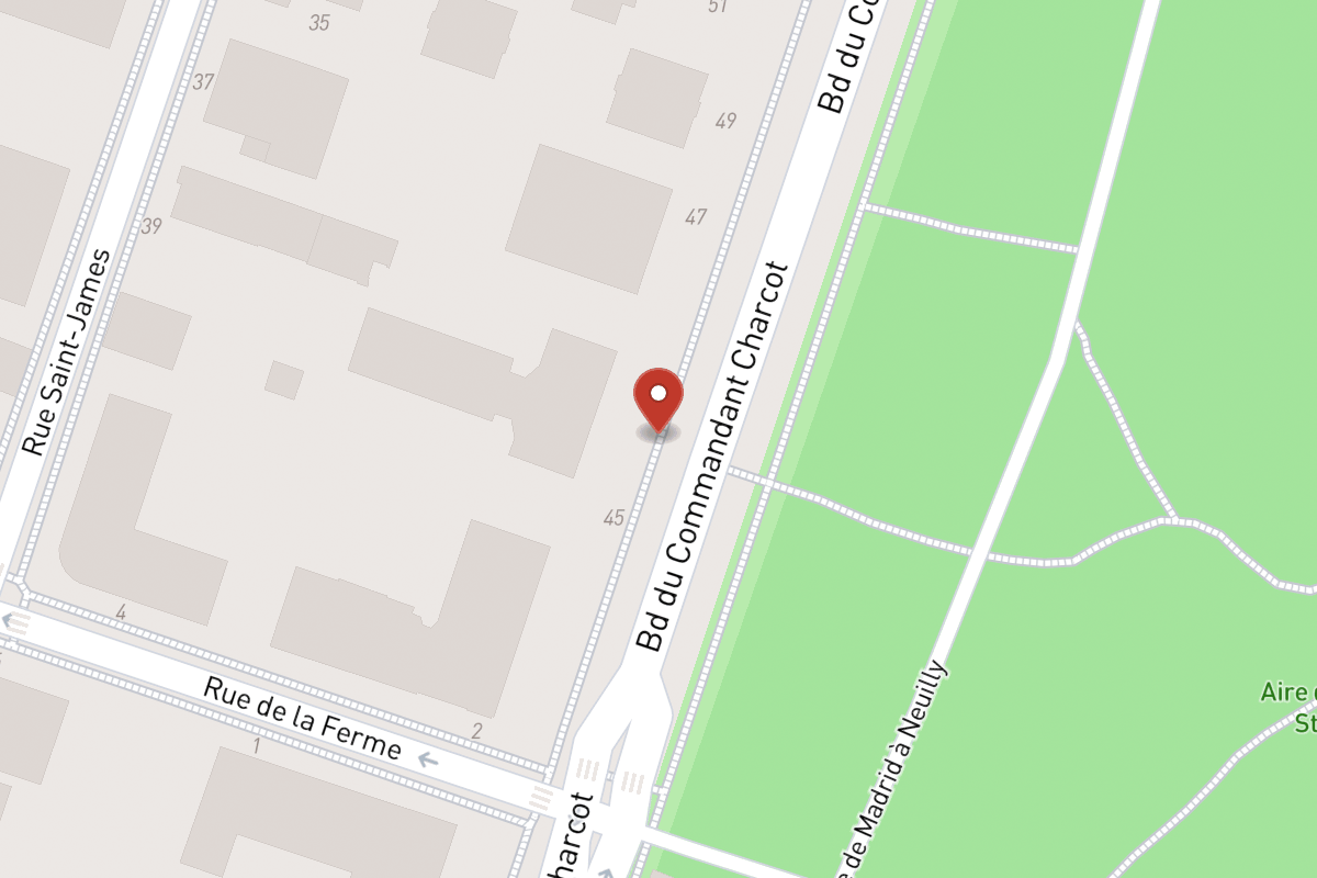 Plan de situation — 45BIS Boulevard du Commandant Charcot