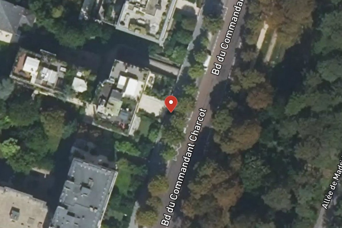 Vue satellite — 45BIS Boulevard du Commandant Charcot